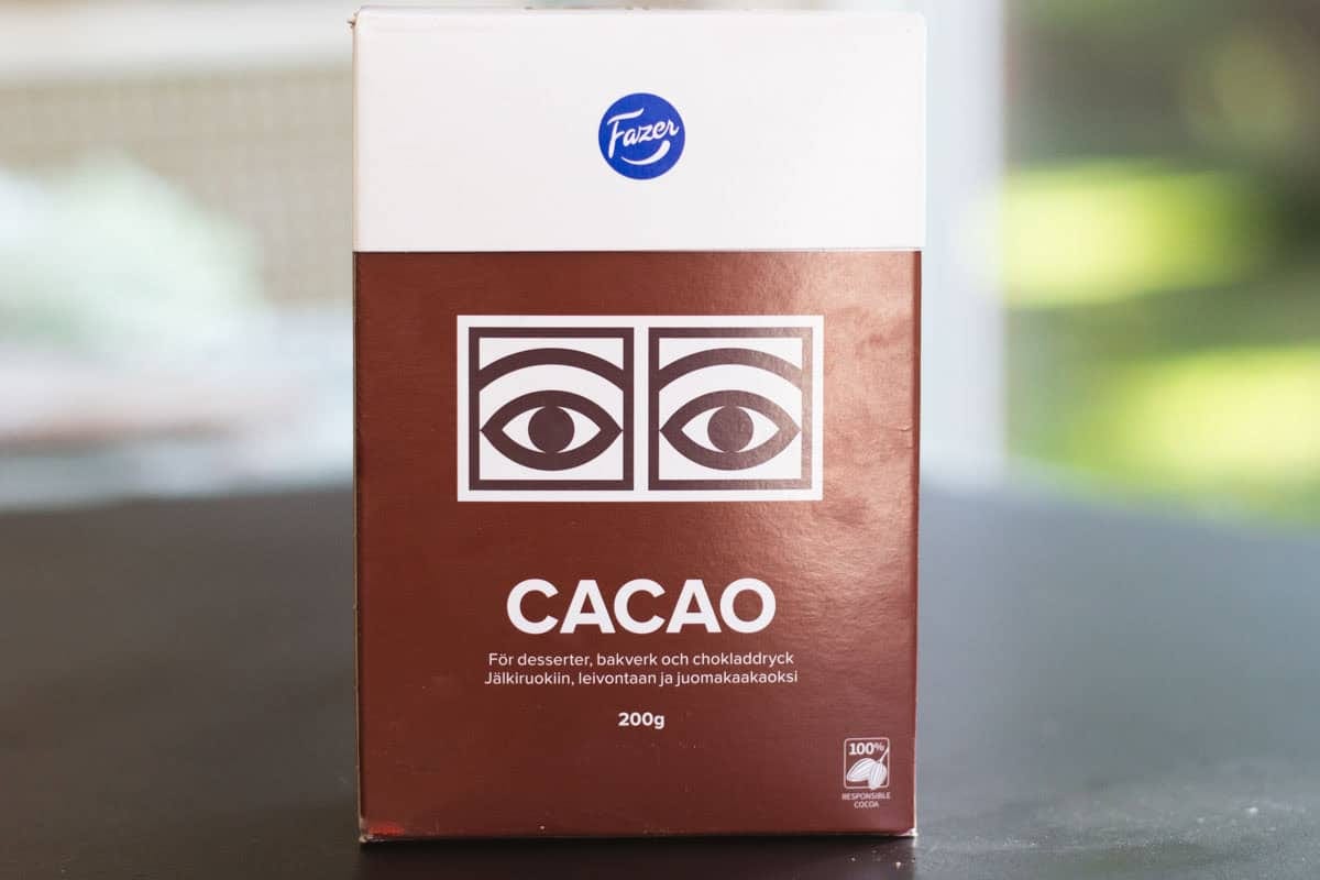 Swedish unsweetened cocoa powder